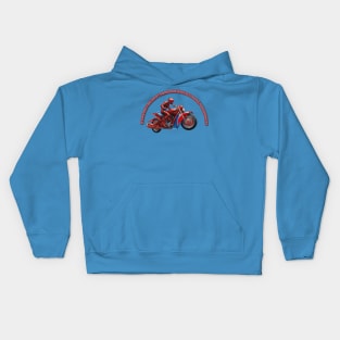 Big motorcycle lover Kids Hoodie